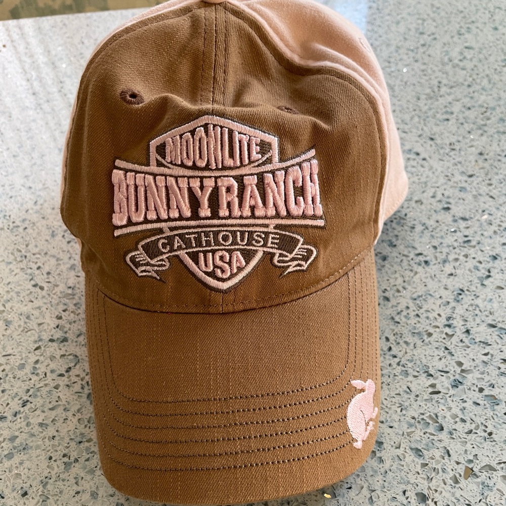 Ladies baseball cap From the moonlight bunny ranch in Nevada.